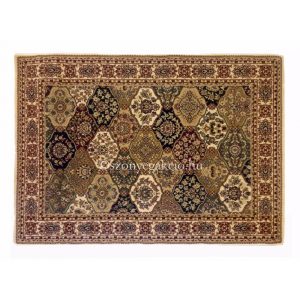 NEVA rojt nélküli Beige 8212 rombusz alakos szőnyeg 160x220 cm