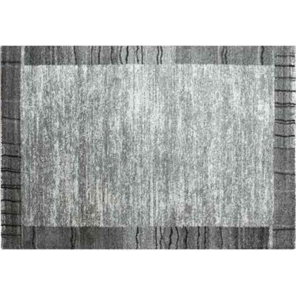 SH Parma 1806 / keretes mintázatú szürke színű szőnyeg 120x170 cm - A KÉSZLET ER