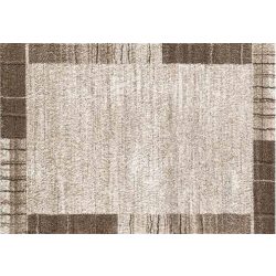   SH Parma 1806 / keretes mintázatú drapp-barna színű szőnyeg 200x290 cm