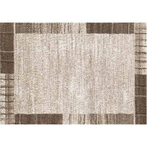 SH Parma 1806 / keretes mintázatú drapp-barna színű szőnyeg 200x290 cm