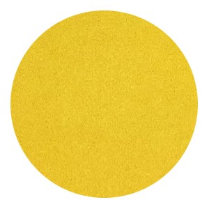 Egyszínű szőnyeg PC00A_SFI66 sárga  80 cm átmérőjű kerek