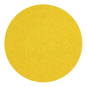 Egyszínű szőnyeg PC00A_SFI66 sárga  80 cm átmérőjű kerek