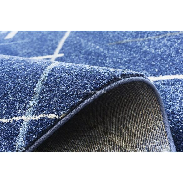 Pescara 1004 kék vonalkás szőnyeg 140x190 cm