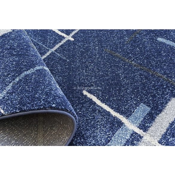 Pescara 1004 kék vonalkás szőnyeg 140x190 cm
