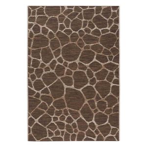 Road 3450 barna színű szőnyeg  80x150 cm