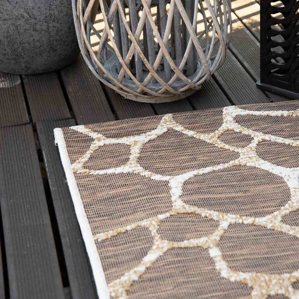 Road 3450 barna színű szőnyeg  80x150 cm