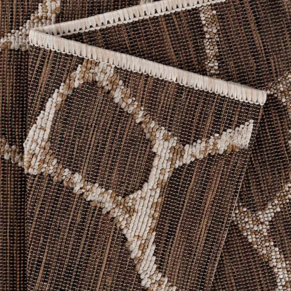 Road 3450 barna színű szőnyeg  80x150 cm