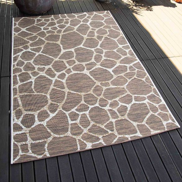 Road 3450 barna színű szőnyeg  80x150 cm