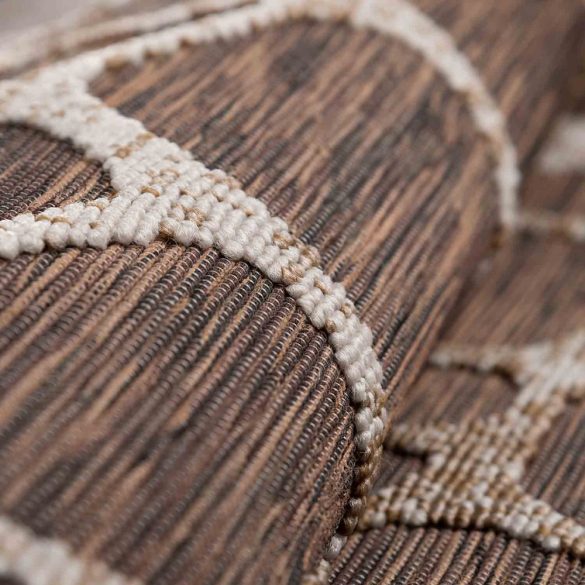 Road 3450 barna színű szőnyeg  80x150 cm