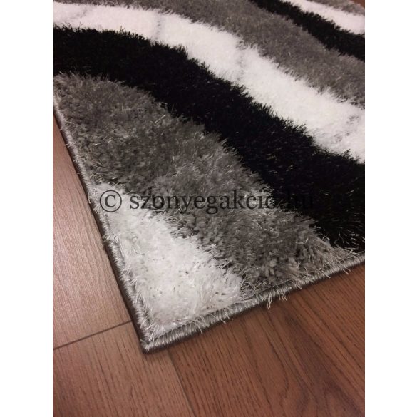 Seher 3D 2616 Black-Grey szőnyeg 120x180 cm