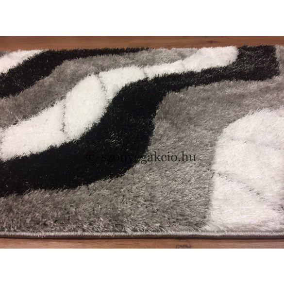 Seher 3D 2616 Black-Grey szőnyeg  80x150 cm