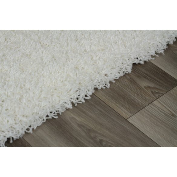 Shaggy Basic 170 cream szőnyeg  60x110 cm