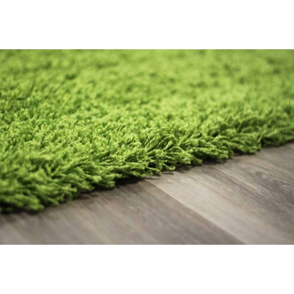 Shaggy Basic 170 zöld szőnyeg  80x150 cm