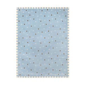 SC Kék Kiscsillagos szőnyeg 150x200 cm