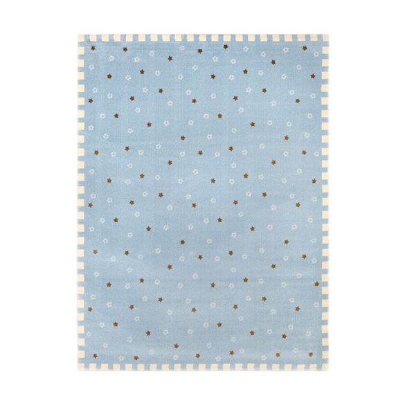 SC Kék Kiscsillagos szőnyeg 150x200 cm