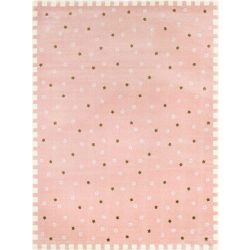 SC Rózsaszín kiscsillagos szőnyeg 150x200 cm