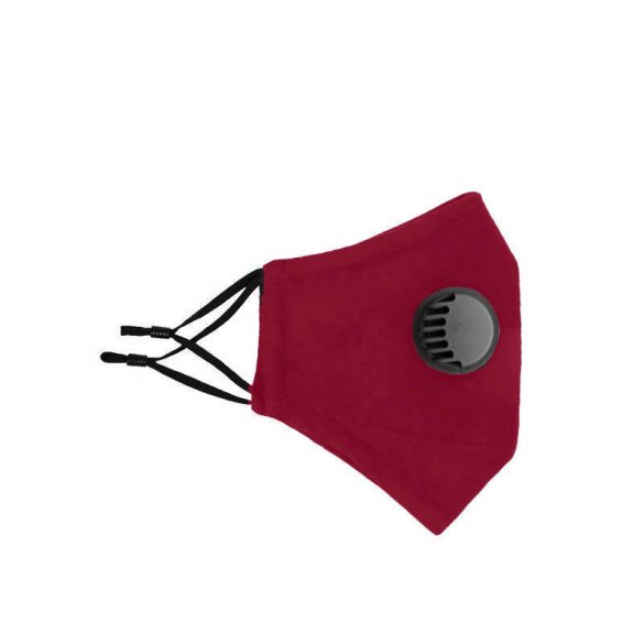 Textil maszk - meggybordó