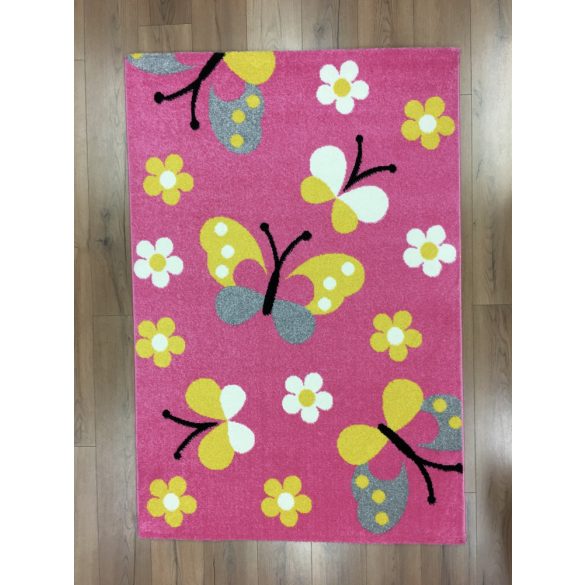 Trendy Kids Pink pillangós E200A_FMC78 szőnyeg  80x150 cm