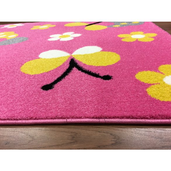 Trendy Kids Pink pillangós D237A szőnyeg 120x170 cm