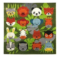   Trendy Kids Dzsungel lakói D230A_FMT58 gyerekszőnyeg 200x200 cm