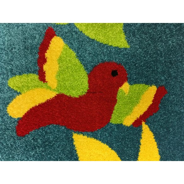 Trendy Kids Kék dzsungel állatai D231A gyerekszőnyeg 200x280 cm