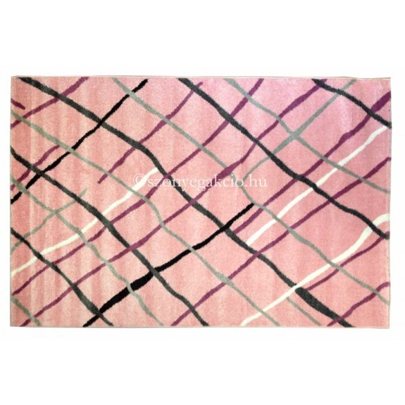 Summer Color Vonalas rózsaszín szőnyeg 150x230
