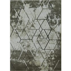 Zara 3963 bézs kockás-foltos szőnyeg 120x180 cm