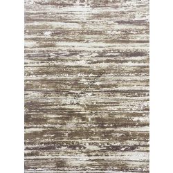   Zara 8488 barna-bézs csíkos szőnyeg  80x150 cm - UTOLSÓ DARAB!