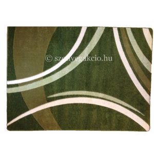 Zöld vonalas szőnyeg  60x110 cm